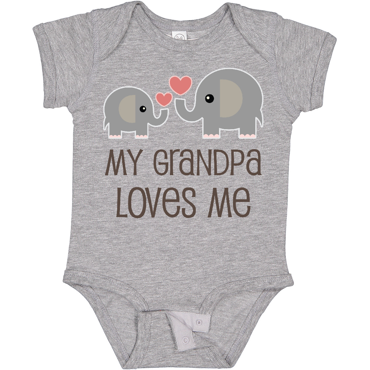 Inktastic My Grandpa Loves Me Baby Bodysuit From Grandchild Childs Kids Cute Hws - Picture 8 of 25