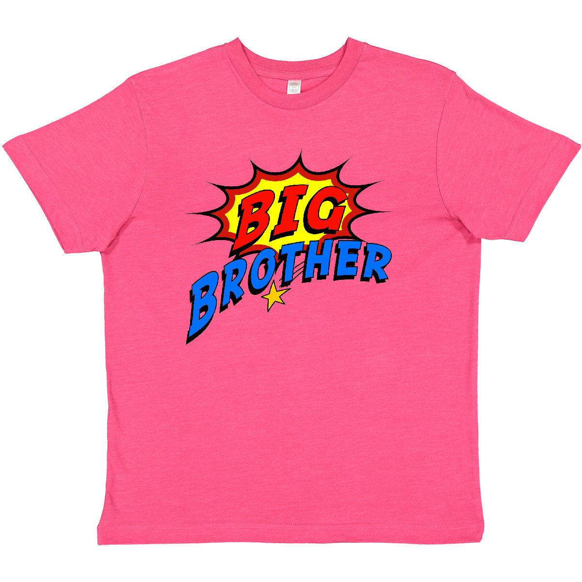 Inktastic Big Brother Superhero Youth T-Shirt Sibling Super Hero Star Shooting - Picture 2 of 3