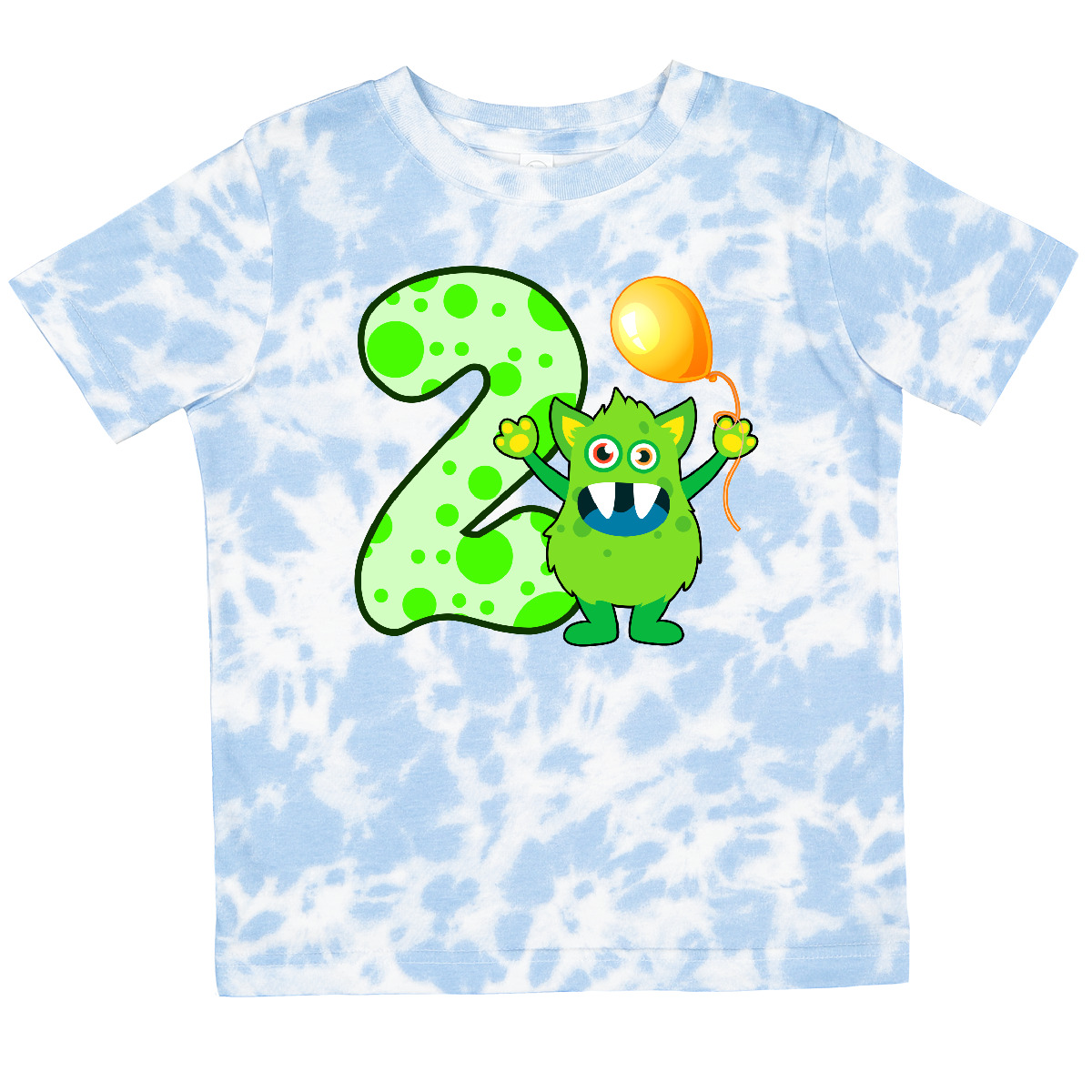Inktastic 2nd Birthday Monster Toddler T-Shirt Gift Child Preschooler Kid - Picture 9 of 9
