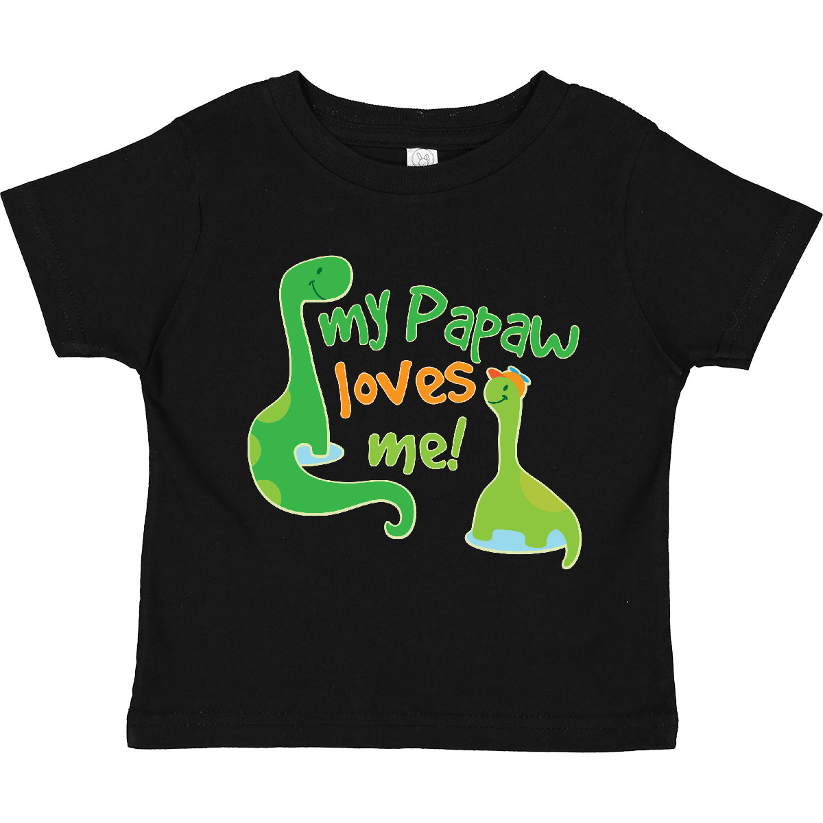 Inktastic My Papaw Loves Me Dinosaur Toddler T-Shirt From Grandpa Grandson Kids - Picture 2 of 6