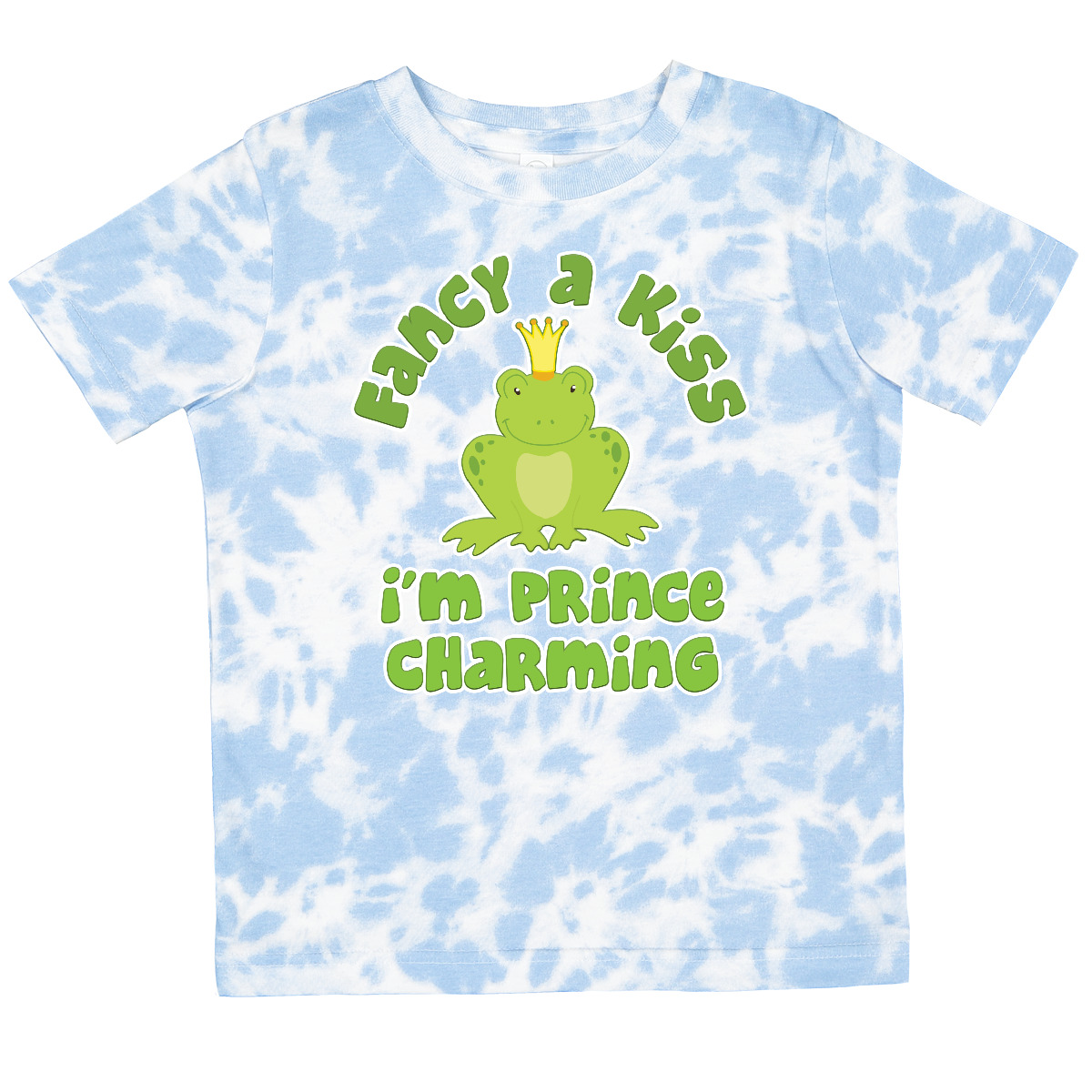 Inktastic Fancy A Kiss I'm Prince Charming Toddler T-Shirt Frog Child Kid - Picture 9 of 10