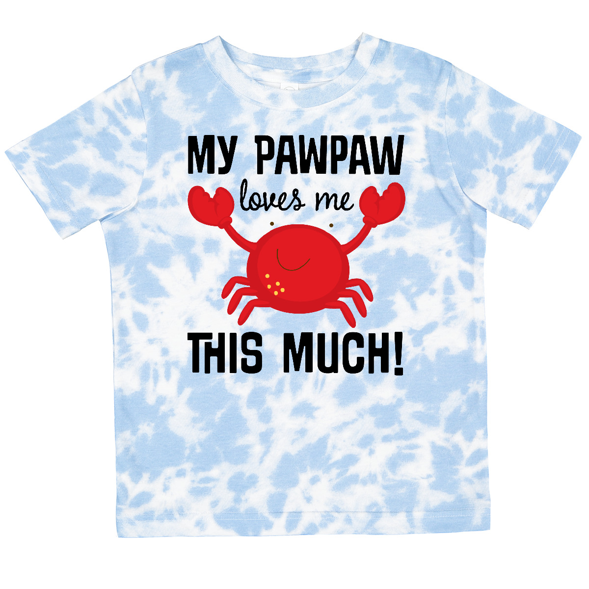 Inktastic My PawPaw Loves Me Kleinkind T-Shirt von Enkel Enkel Krabbe Kinder - Bild 7 von 8
