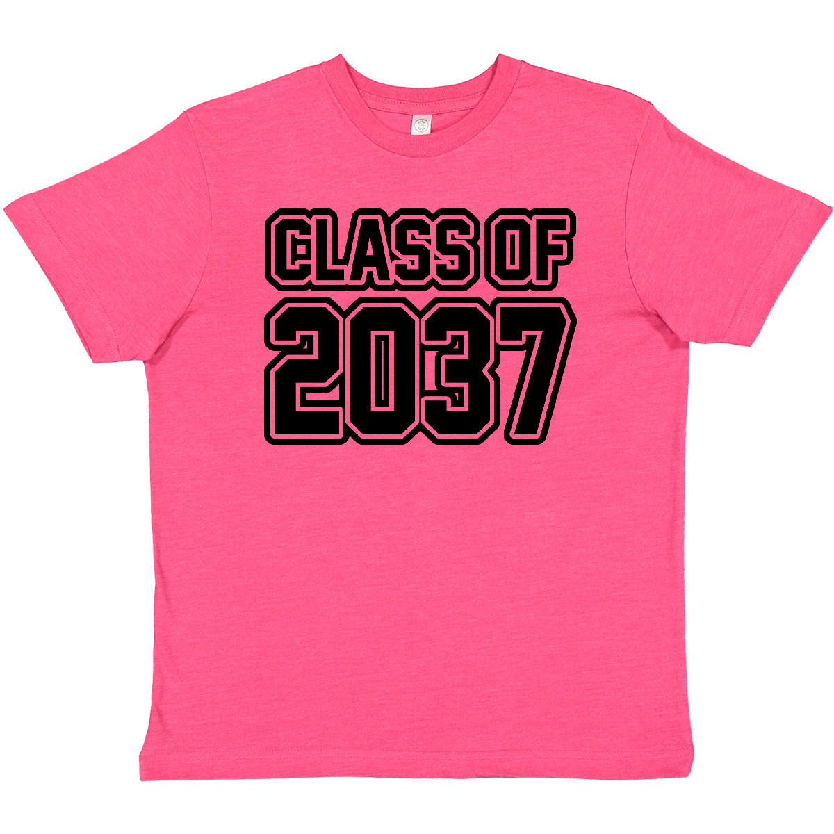 Inktastic Class Of 2037 Youth T-Shirt High School Graduation Graduate Tee Kids - Picture 2 of 2