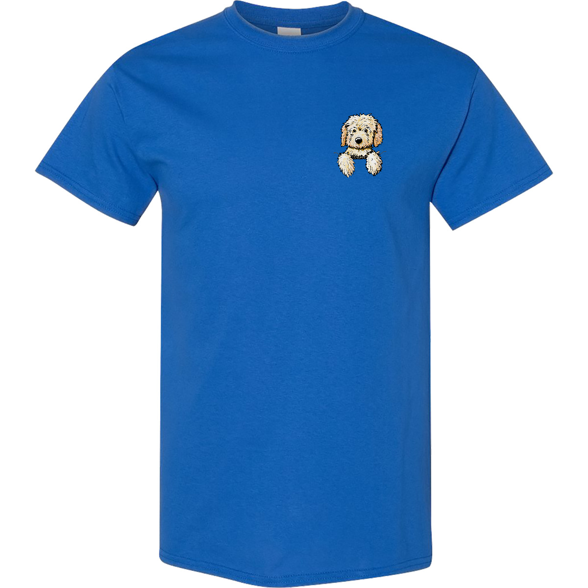 Inktastic Pocket Goldendoodle T-Shirt – KiniArt Doodle Dog Labradoodle Pet Art