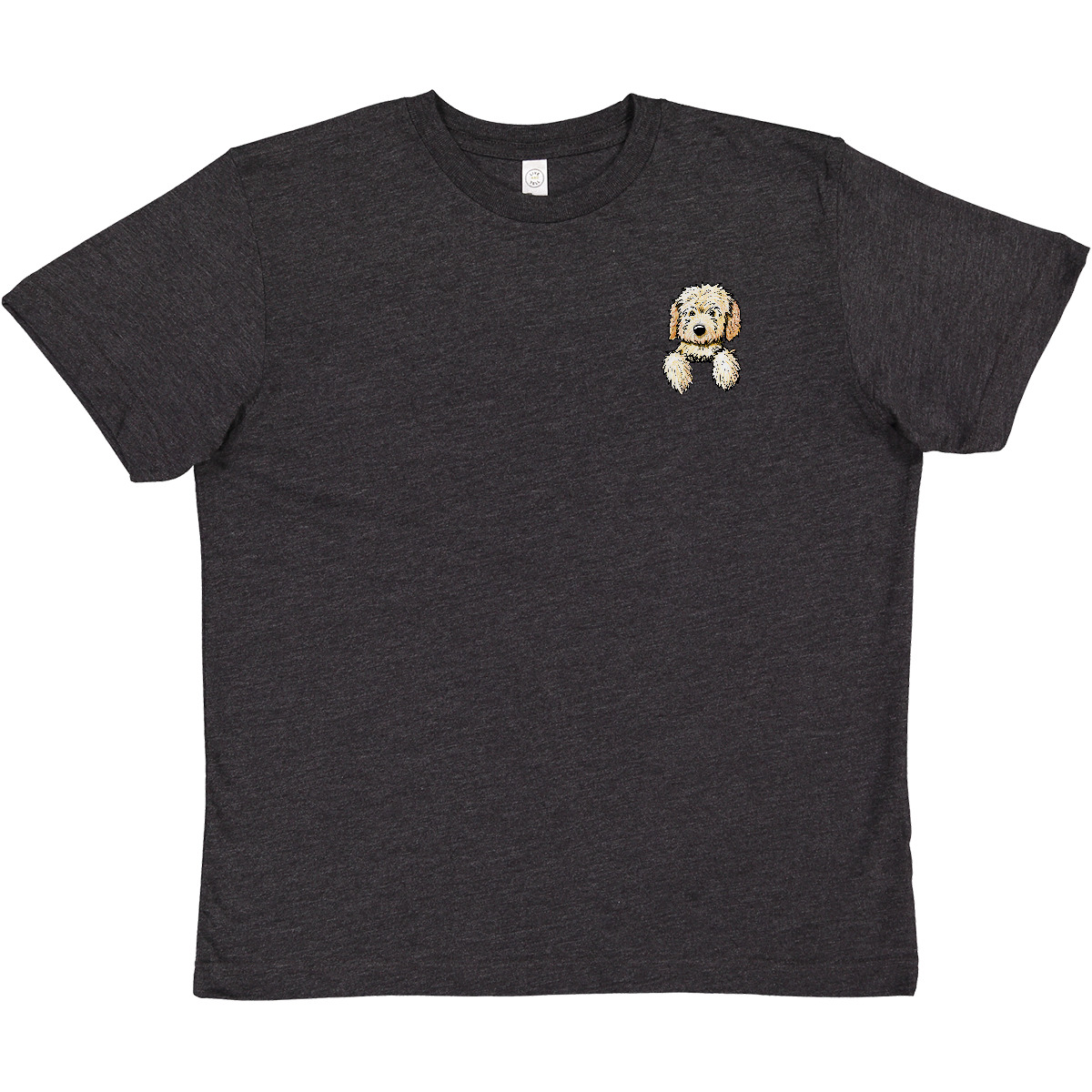 Inktastic Pocket Goldendoodle Youth T-Shirt - KiniArt Doodle Dog Labradoodle Pet - Picture 8 of 10