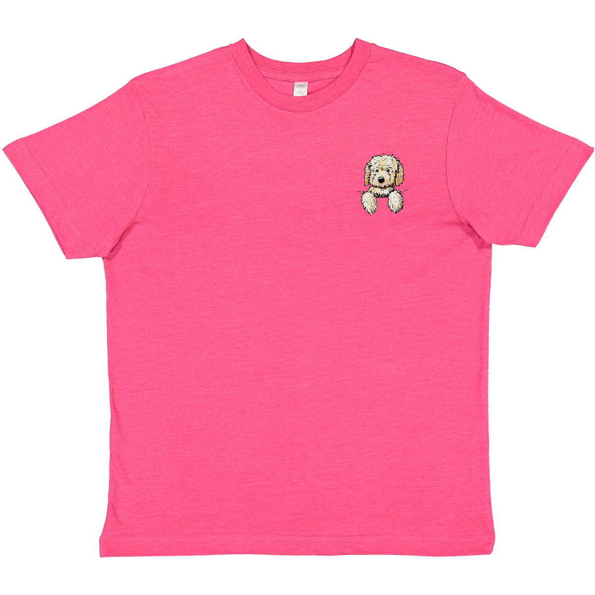 Inktastic Pocket Goldendoodle Youth T-Shirt - KiniArt Doodle Dog Labradoodle Pet - Picture 9 of 10