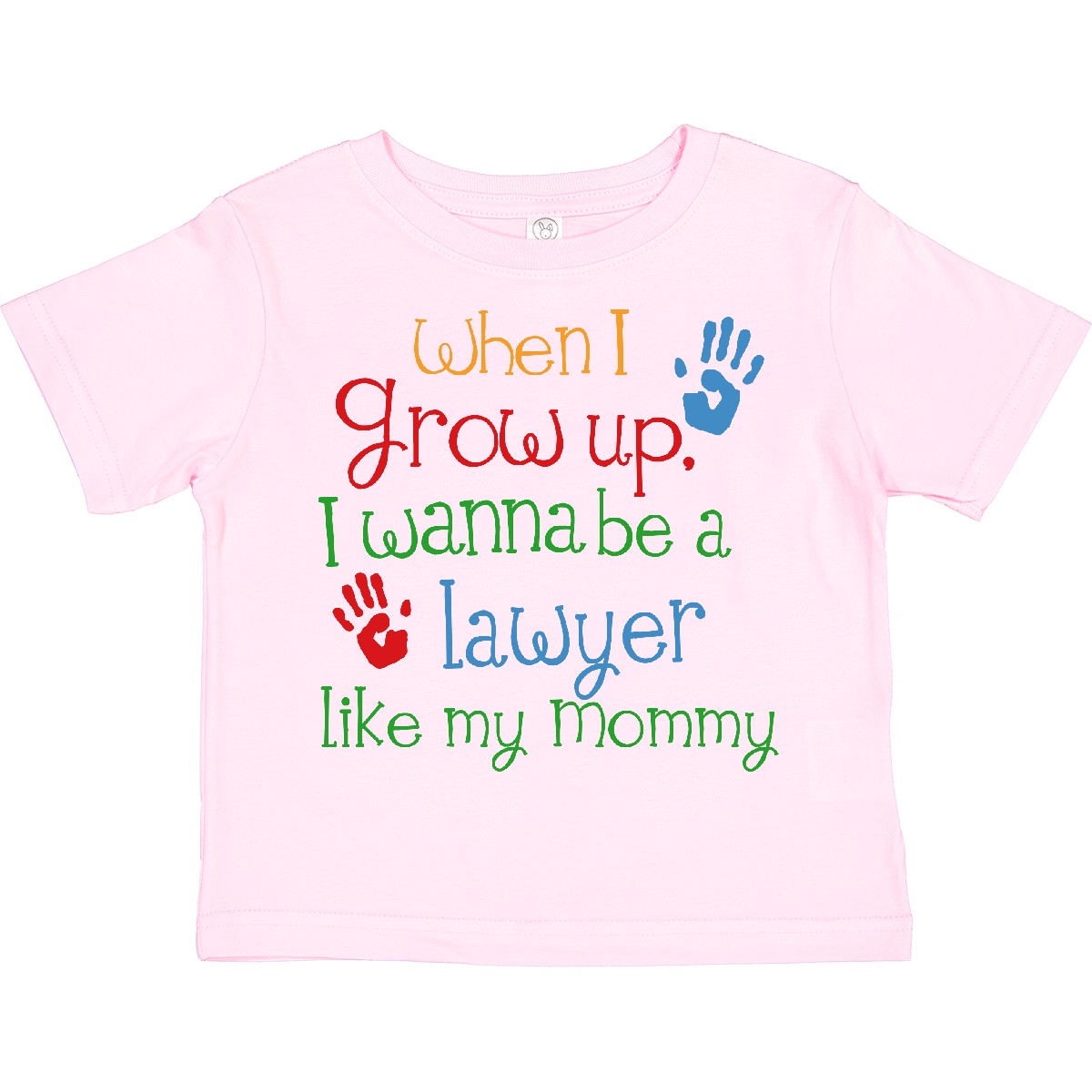 T-Shirt Inktastic Anwalt wie Mama Kleinkind Kinder Baby Geschenk Anwalt My - Bild 7 von 7