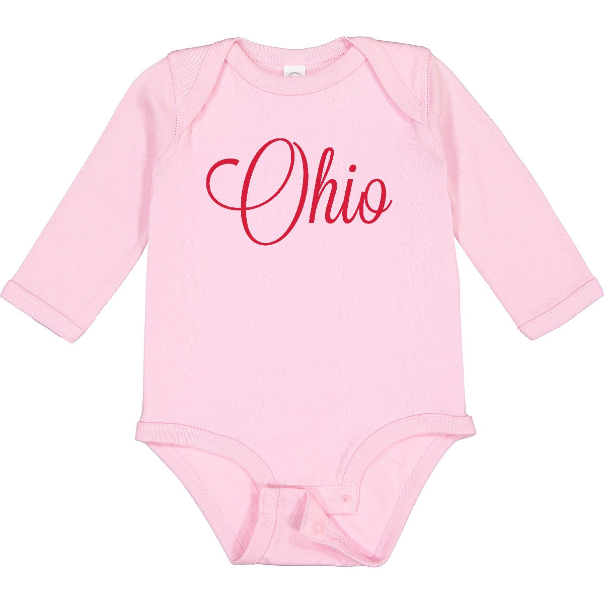 Inktastic Ohio Long Sleeve Creeper Home Live State Usa Love Favorite Vacation My - Picture 8 of 9
