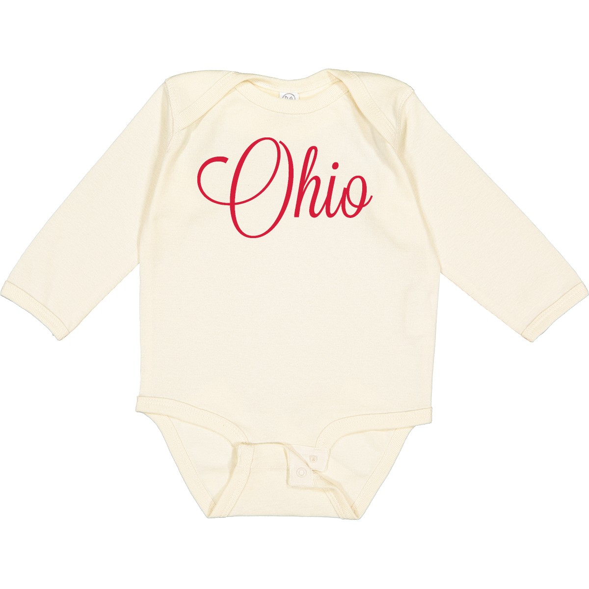 Inktastic Ohio Long Sleeve Creeper Home Live State Usa Love Favorite Vacation My - Picture 5 of 9