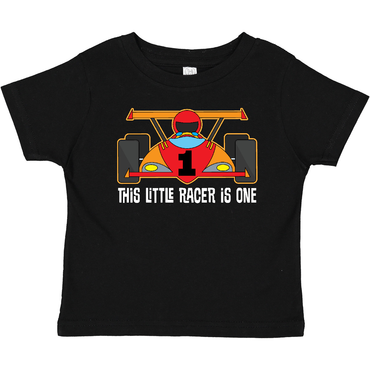 Inktastic Racing Themed 1st Birthday Car Baby T-Shirt First 1 One