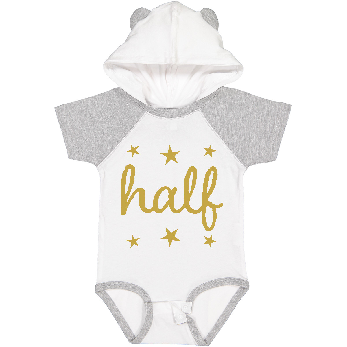 Inktastic Half Birthday 1/2 Photo Outfit Baby Bodysuit Boy Girl 6 Month Cute Hws - Picture 7 of 7