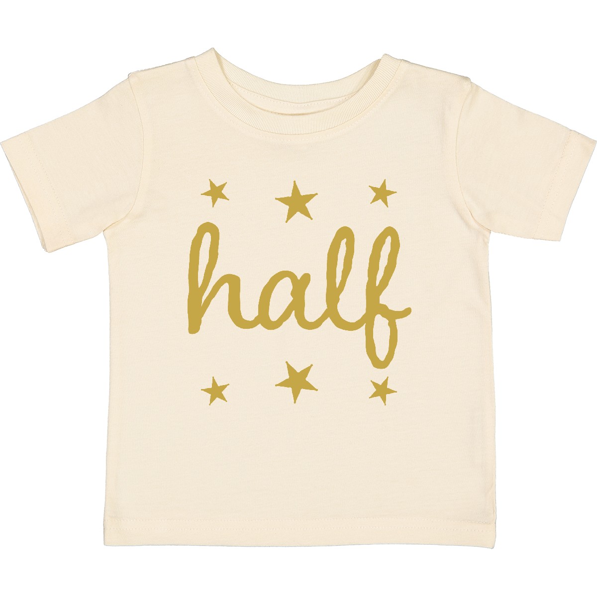 Inktastic Half Birthday 1/2 Photo Outfit Baby T-Shirt Clothing Boy Girl 6 Month - Picture 2 of 2