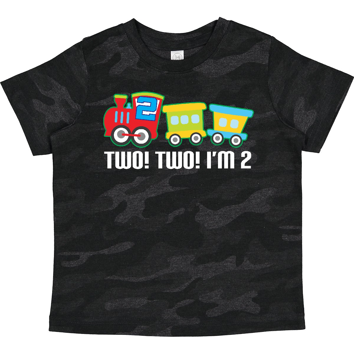 Inktastic 2nd Birthday Two Two Train Outfit Toddler T-Shirt Second Im Engine Old - Picture 14 of 17
