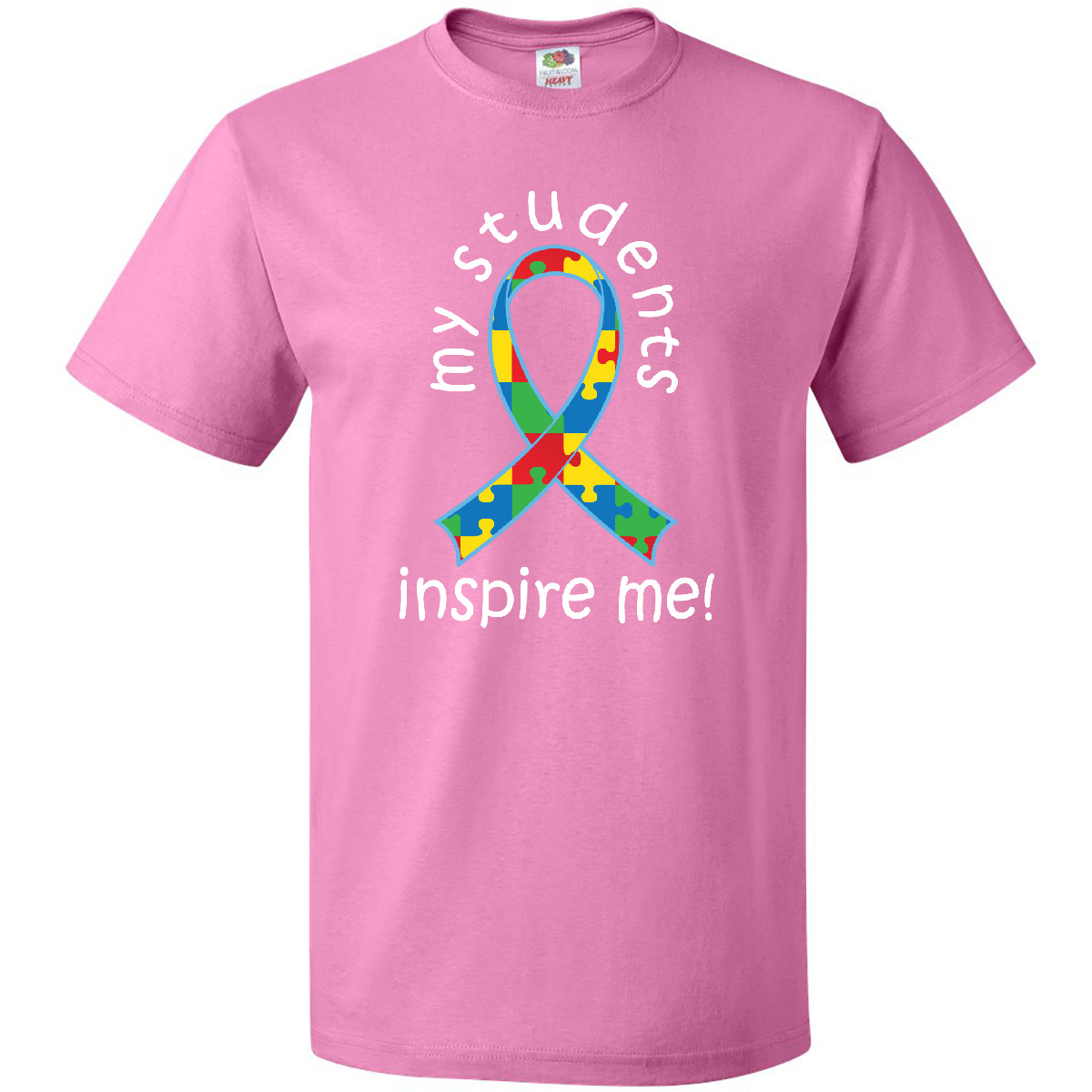 T-Shirt Nastro Inktastic Autismo Educazione Speciale Insegnante Ed Disturbo Autistico - Foto 2 di 10