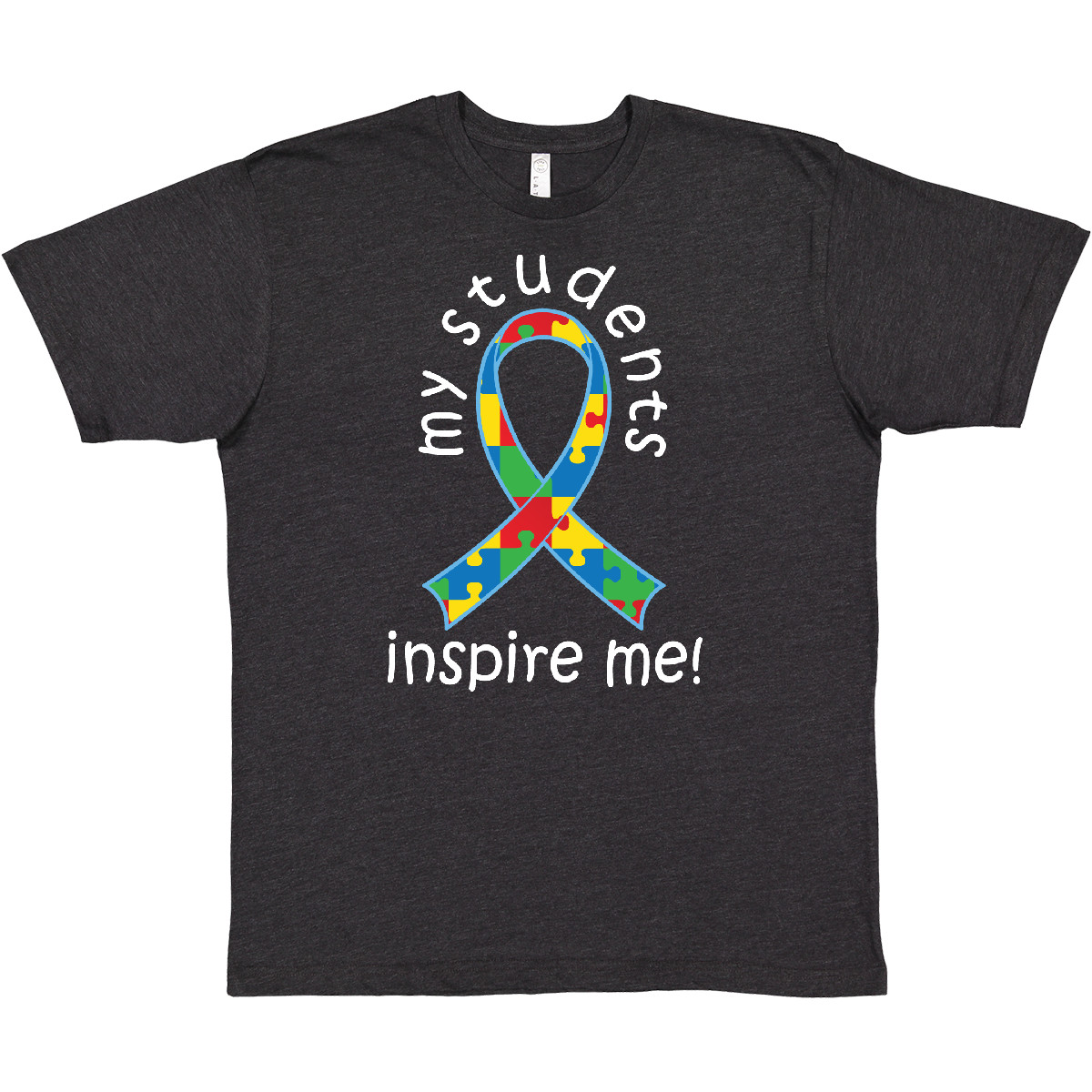T-Shirt Nastro Inktastic Autismo Educazione Speciale Insegnante Ed Disturbo Autistico - Foto 10 di 10