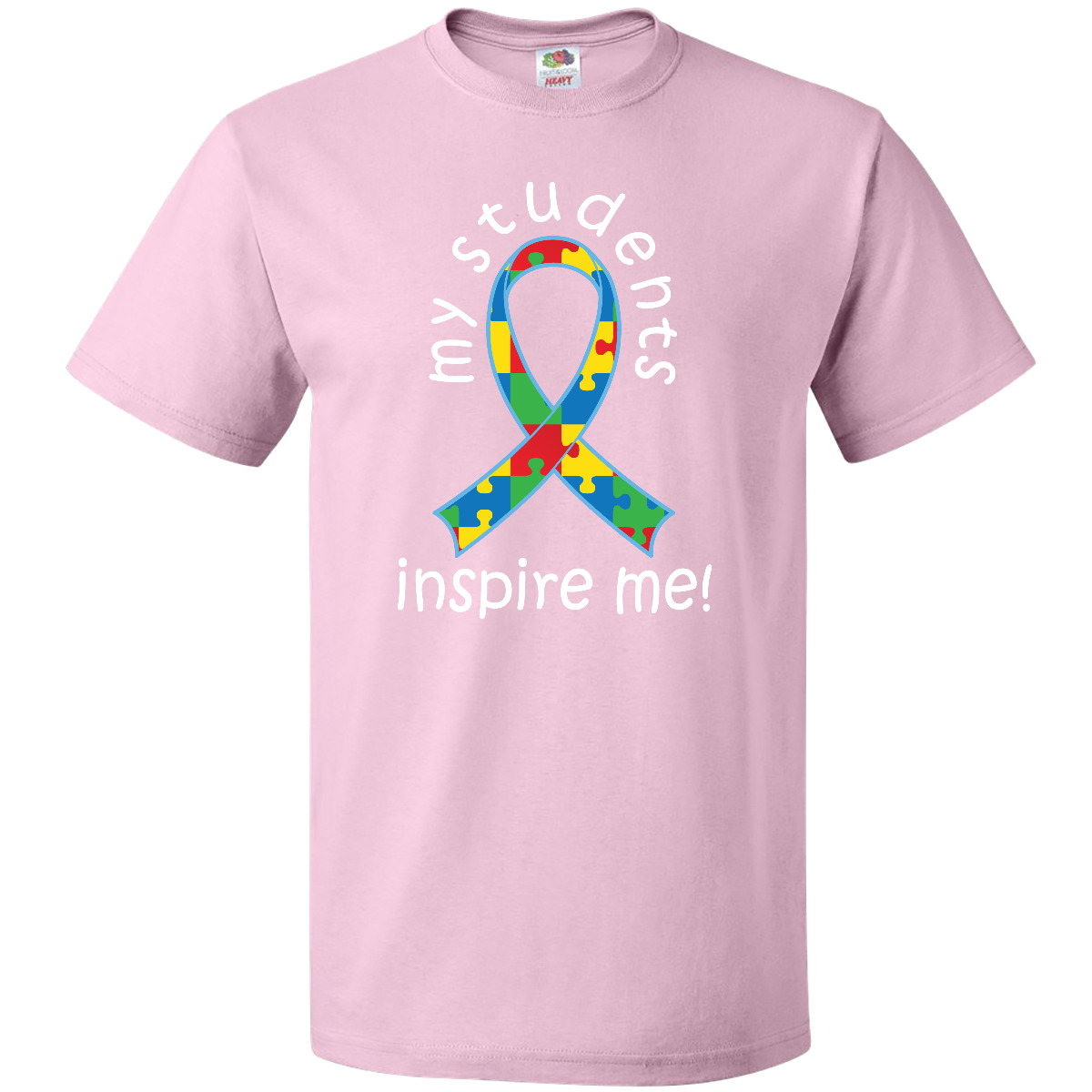 T-Shirt Nastro Inktastic Autismo Educazione Speciale Insegnante Ed Disturbo Autistico - Foto 8 di 10