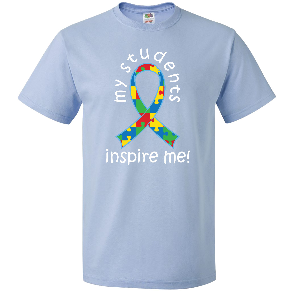 T-Shirt Nastro Inktastic Autismo Educazione Speciale Insegnante Ed Disturbo Autistico - Foto 5 di 10
