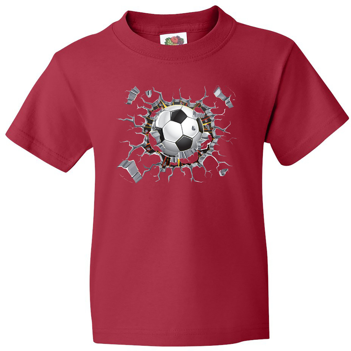 Inktastic Soccer Breakthrough Youth T-Shirt Football Futbol Crash Sports Sport - Picture 9 of 13