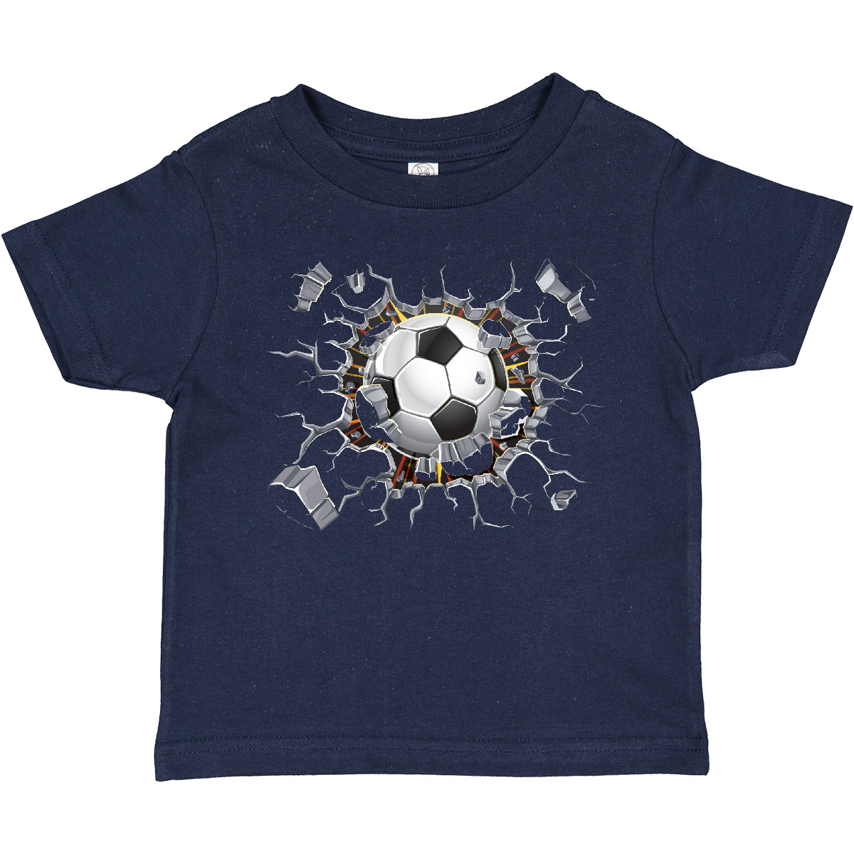 Inktastic Soccer Breakthrough Kleinkind T-Shirt Fußball Futbol Crash Sport Sport - Bild 9 von 12