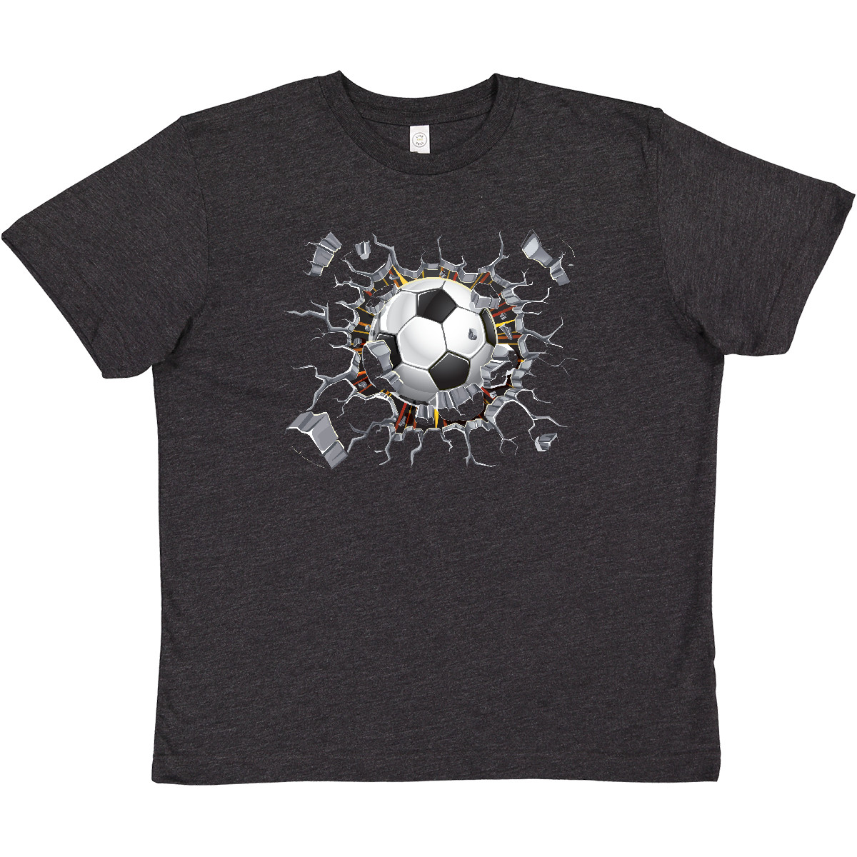 Inktastic Soccer Breakthrough Youth T-Shirt Football Futbol Crash Sports Sport - Picture 10 of 13