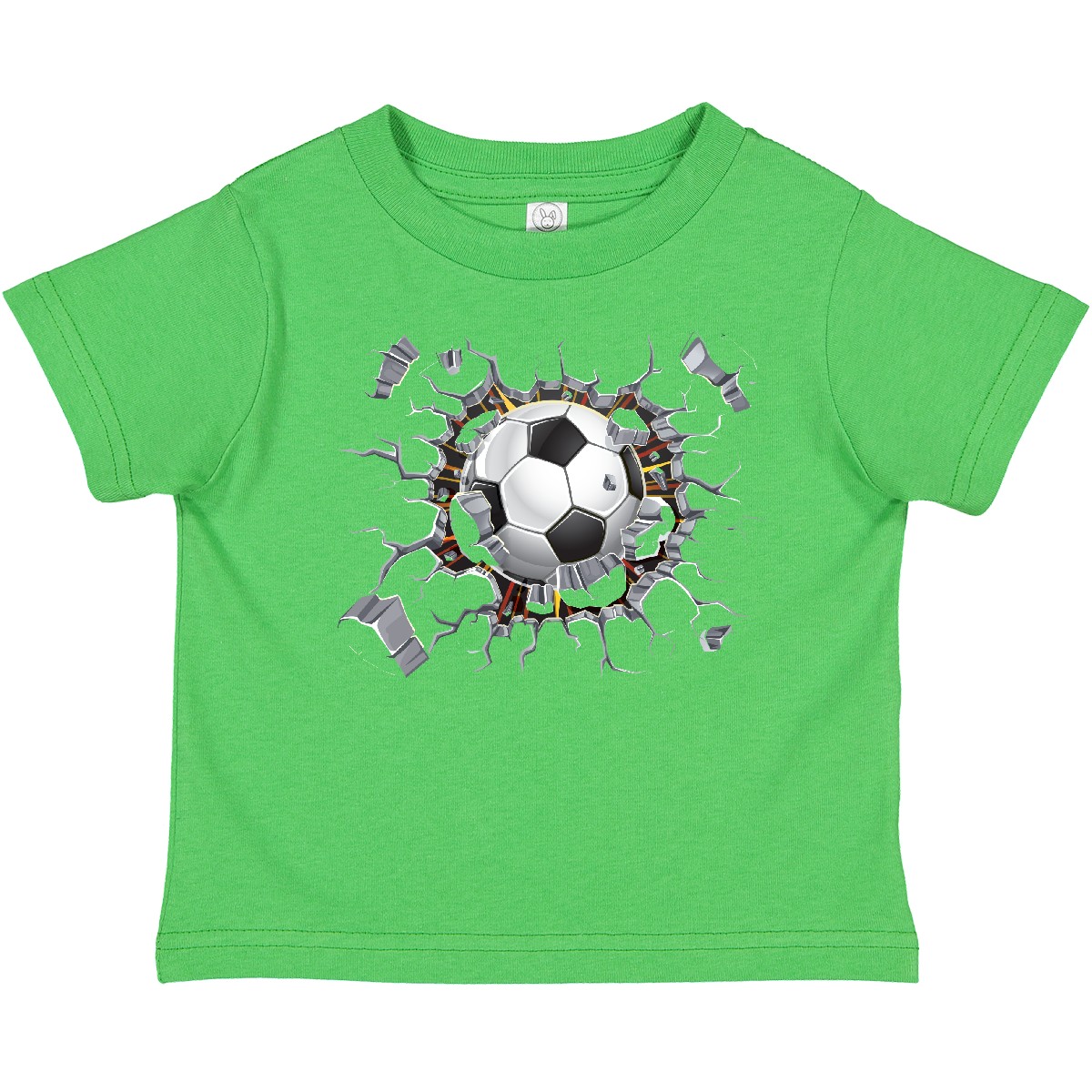 Inktastic Soccer Breakthrough Kleinkind T-Shirt Fußball Futbol Crash Sport Sport - Bild 2 von 12