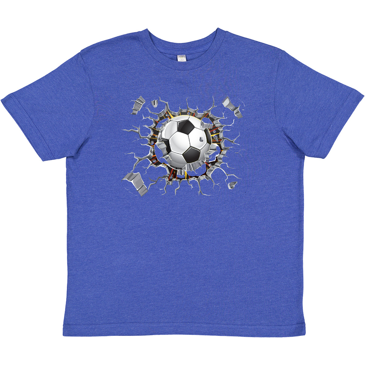 Inktastic Soccer Breakthrough Youth T-Shirt Football Futbol Crash Sports Sport - Picture 12 of 13