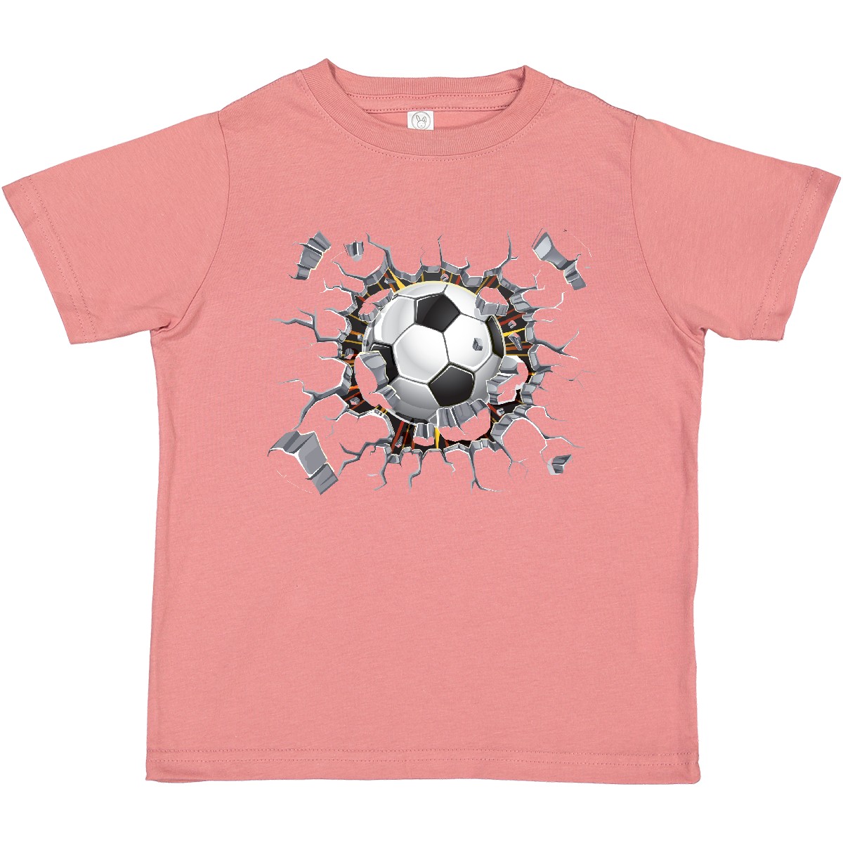 Inktastic Soccer Breakthrough Kleinkind T-Shirt Fußball Futbol Crash Sport Sport - Bild 7 von 12
