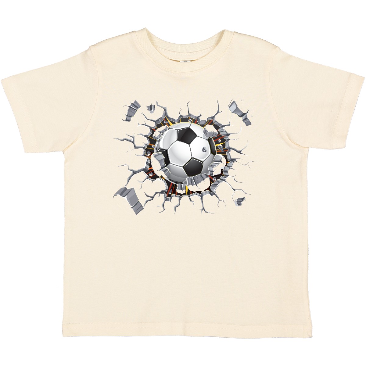 Inktastic Soccer Breakthrough Kleinkind T-Shirt Fußball Futbol Crash Sport Sport - Bild 8 von 12