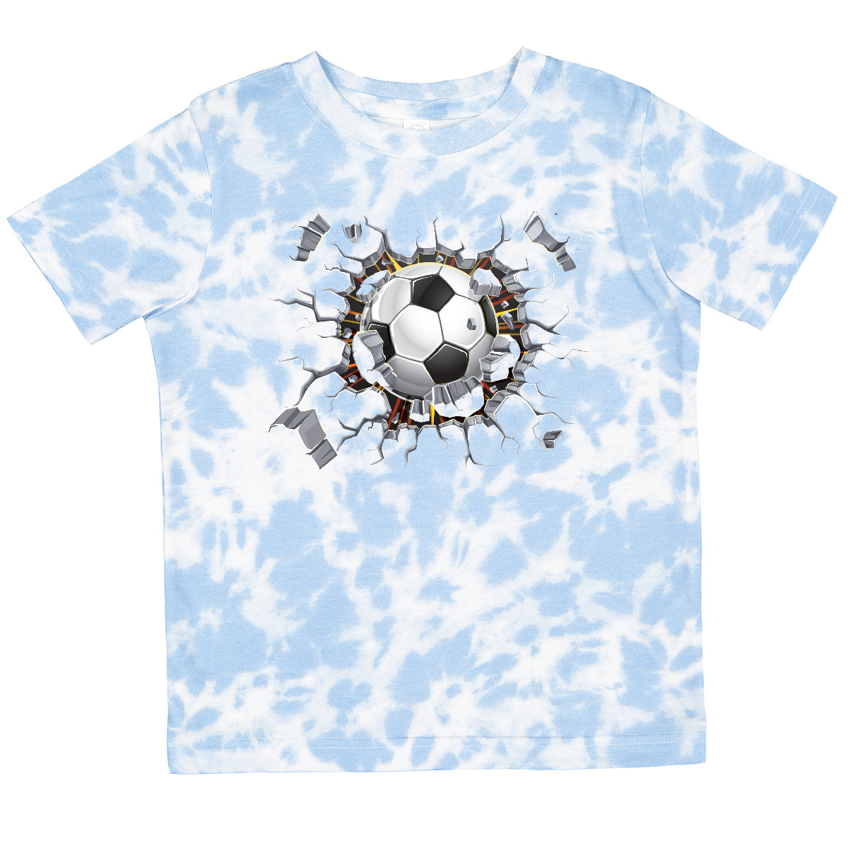 Inktastic Soccer Breakthrough Kleinkind T-Shirt Fußball Futbol Crash Sport Sport - Bild 11 von 12