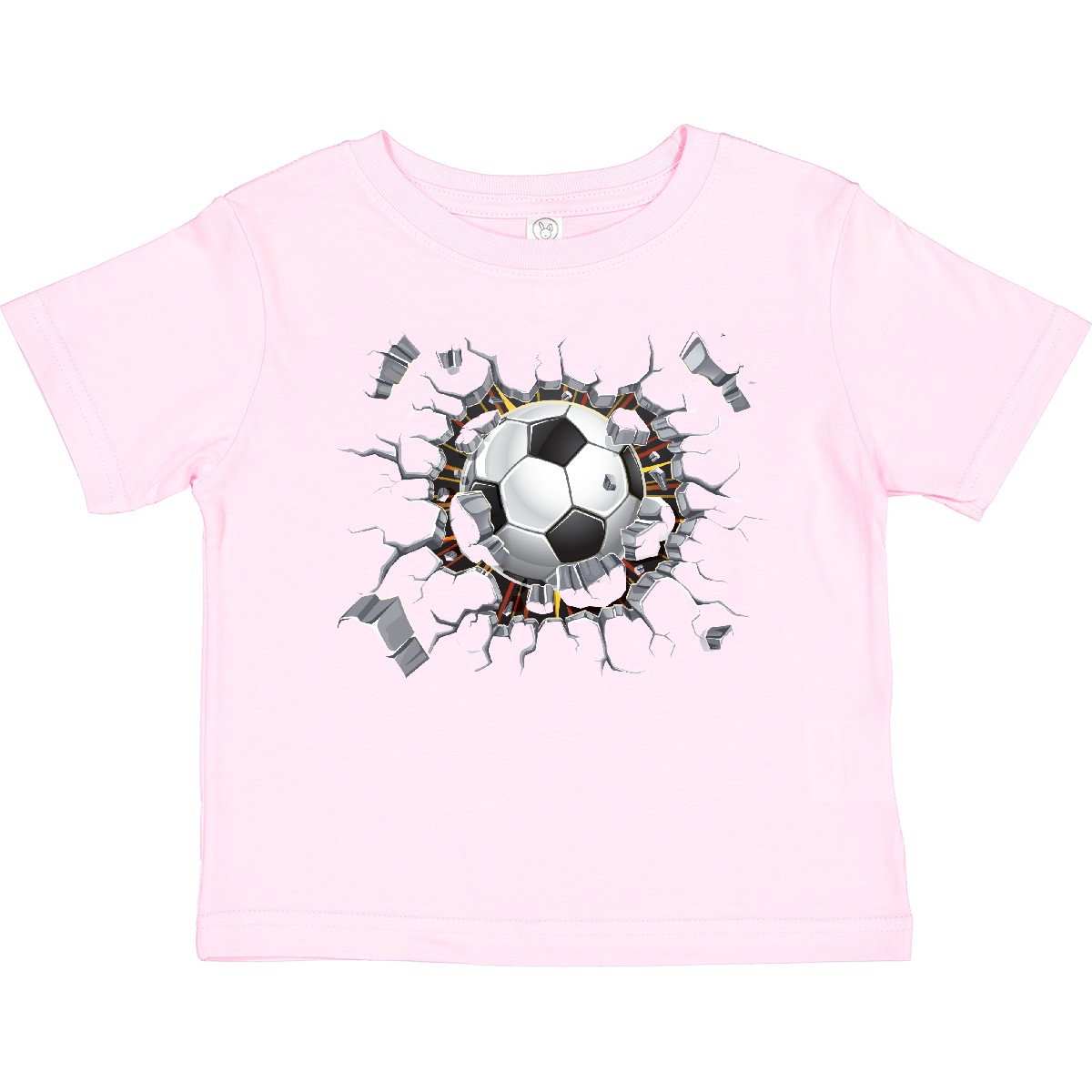 Inktastic Soccer Breakthrough Kleinkind T-Shirt Fußball Futbol Crash Sport Sport - Bild 10 von 12