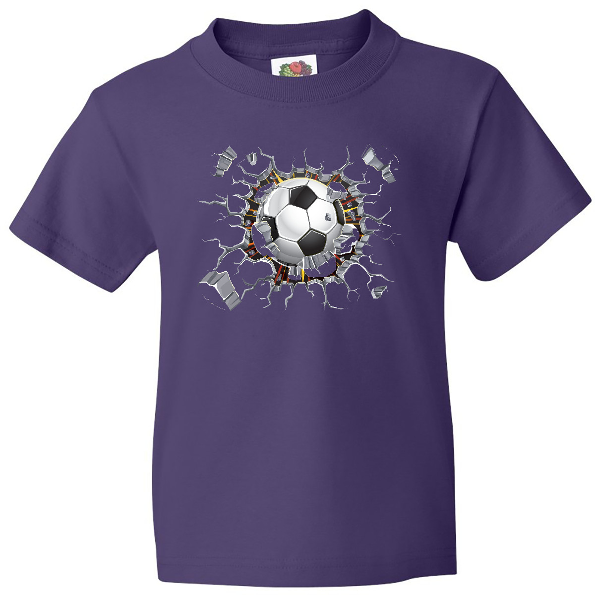 Inktastic Soccer Breakthrough Youth T-Shirt Football Futbol Crash Sports Sport - Picture 8 of 13