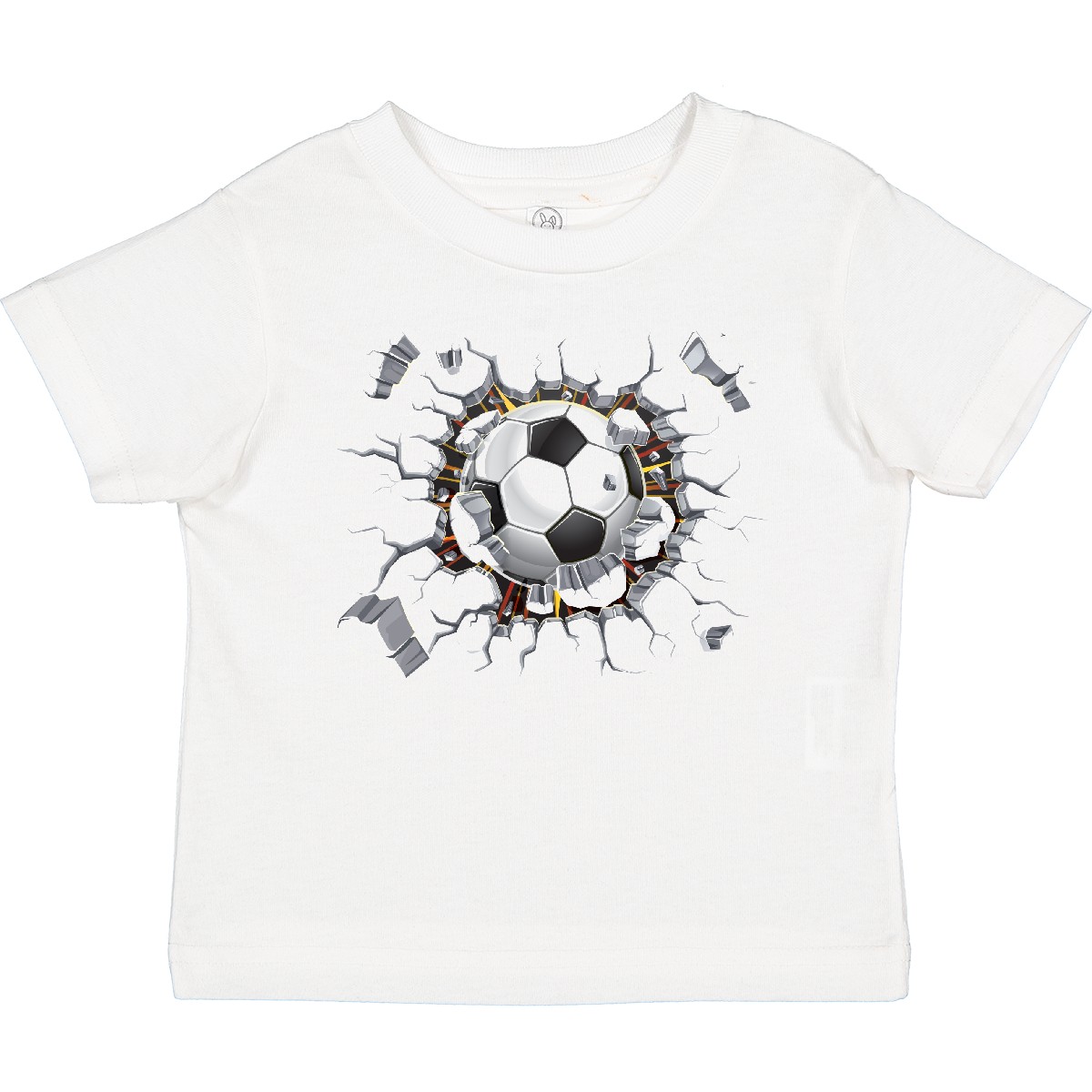 Inktastic Soccer Breakthrough Kleinkind T-Shirt Fußball Futbol Crash Sport Sport - Bild 12 von 12