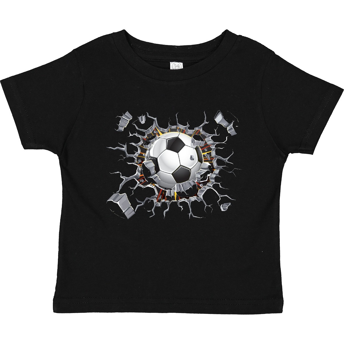 Inktastic Soccer Breakthrough Kleinkind T-Shirt Fußball Futbol Crash Sport Sport - Bild 3 von 12