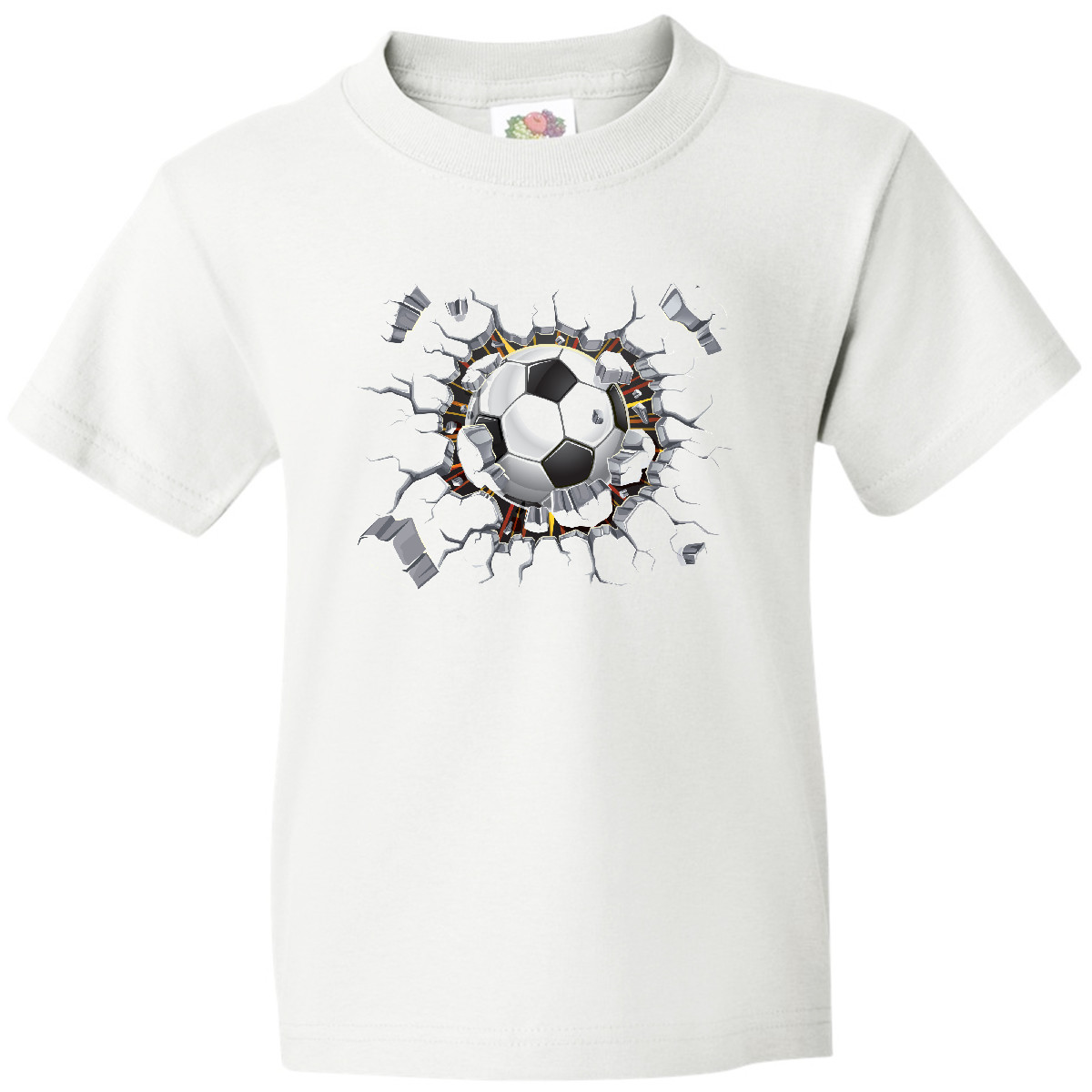 Inktastic Soccer Breakthrough Youth T-Shirt Football Futbol Crash Sports Sport - Picture 13 of 13