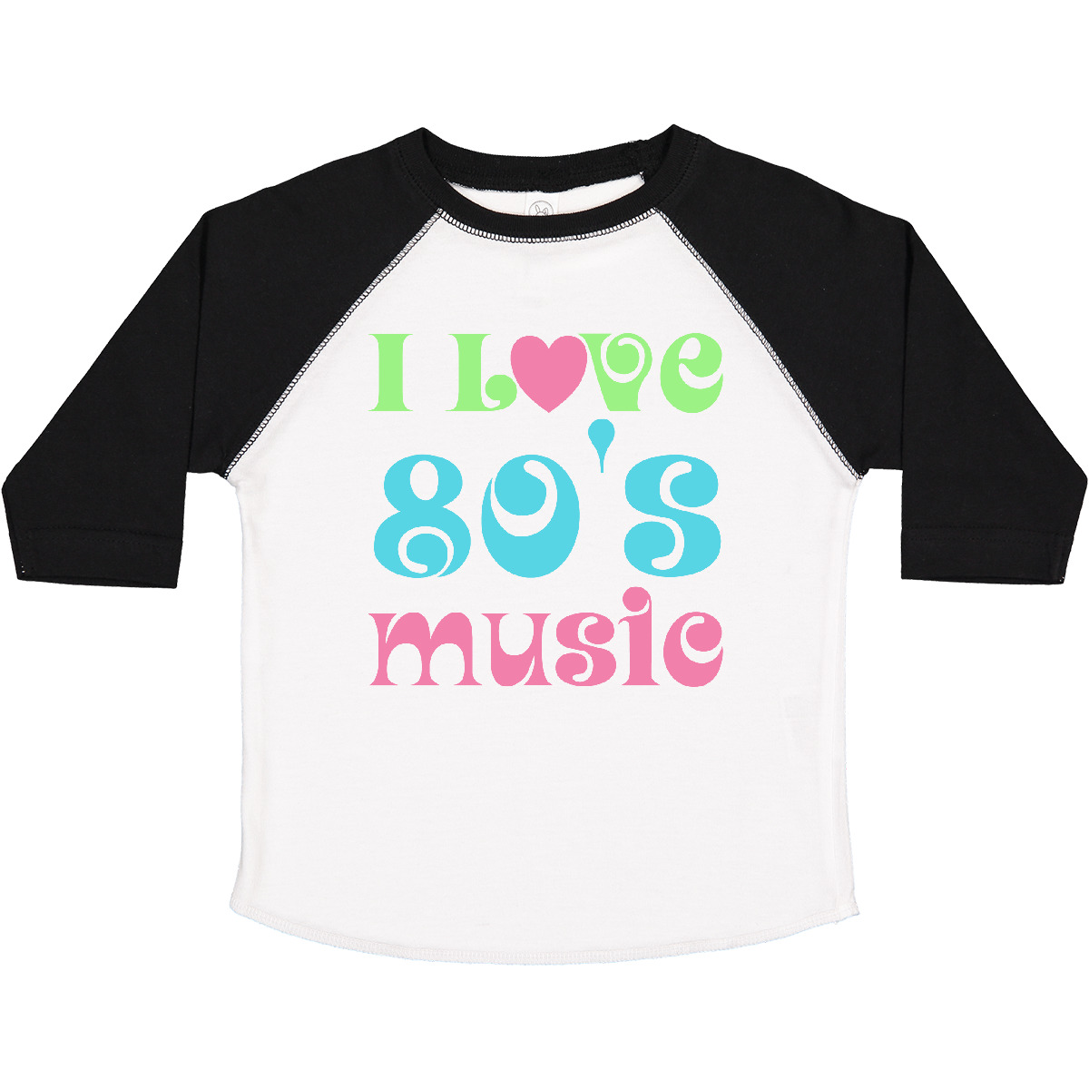 Inktastic I Love 80's Music Toddler T-Shirt 1980 1980s Lover Retro Musical Gift - Picture 7 of 7