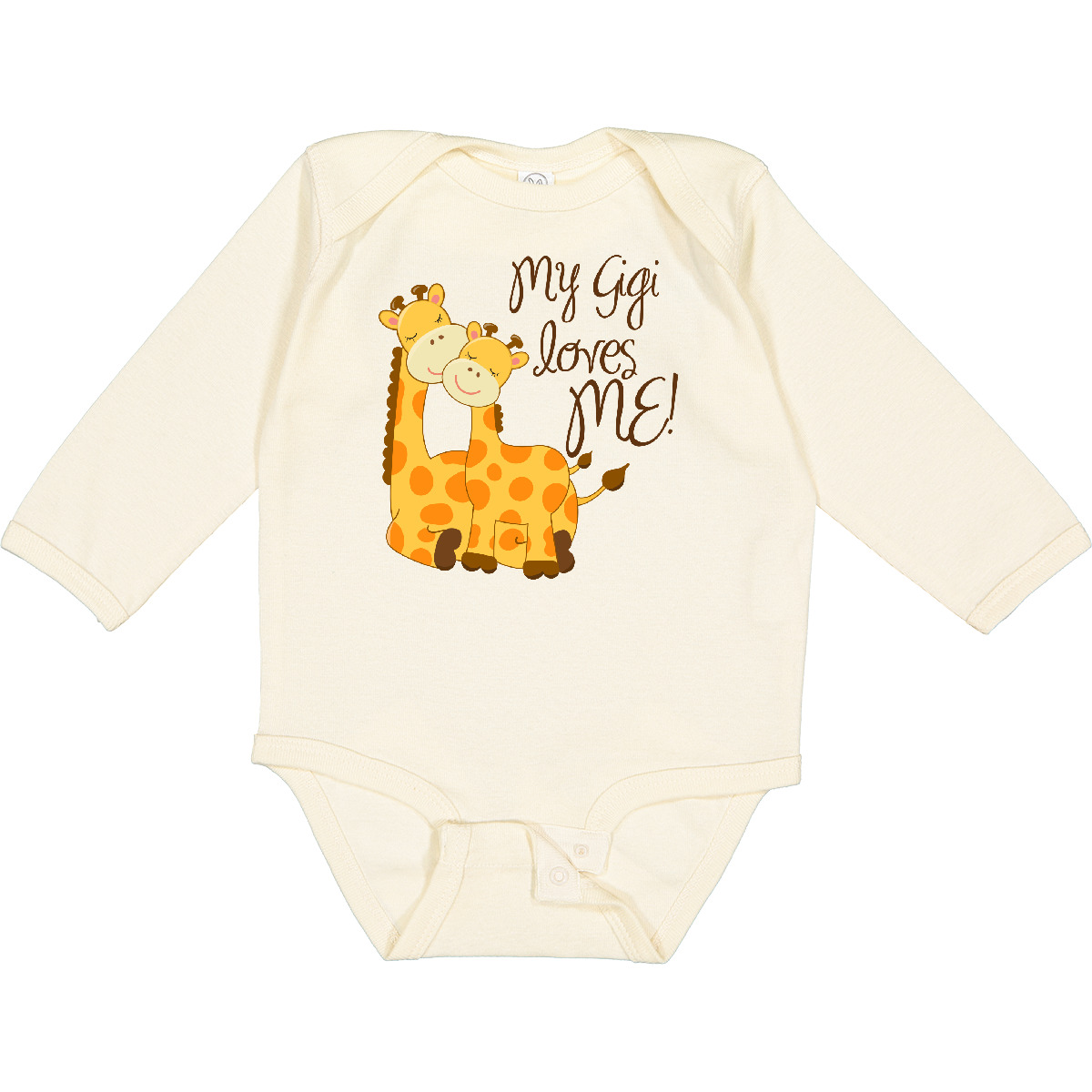 Inktastic Shirts Inktastic Baby Goat Long Sleeve Creeper Shirt Inktastic Stubborn Lil Pumpkin