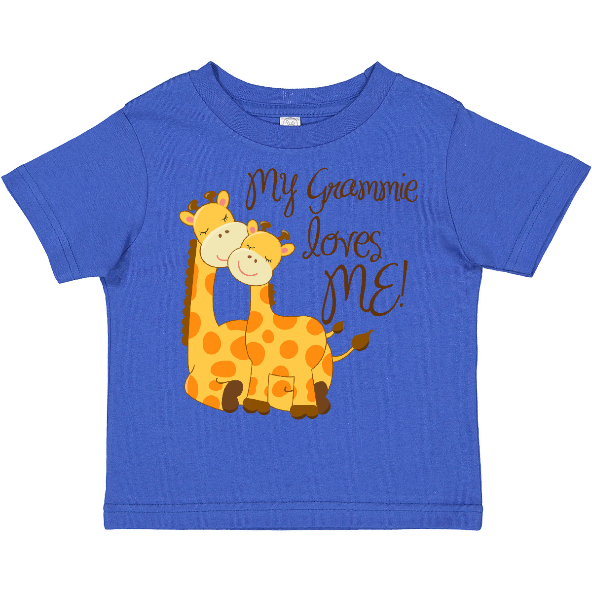 Inktastic My Grammie Loves Me! Toddler T-Shirt Grandma Giraffe Loved By Child - Picture 7 of 9