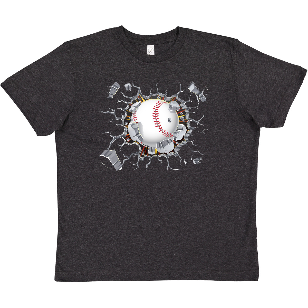 Inktastic Baseball Breakthrough Youth T-Shirt Softball Crash Sports League Ball - Picture 10 of 12