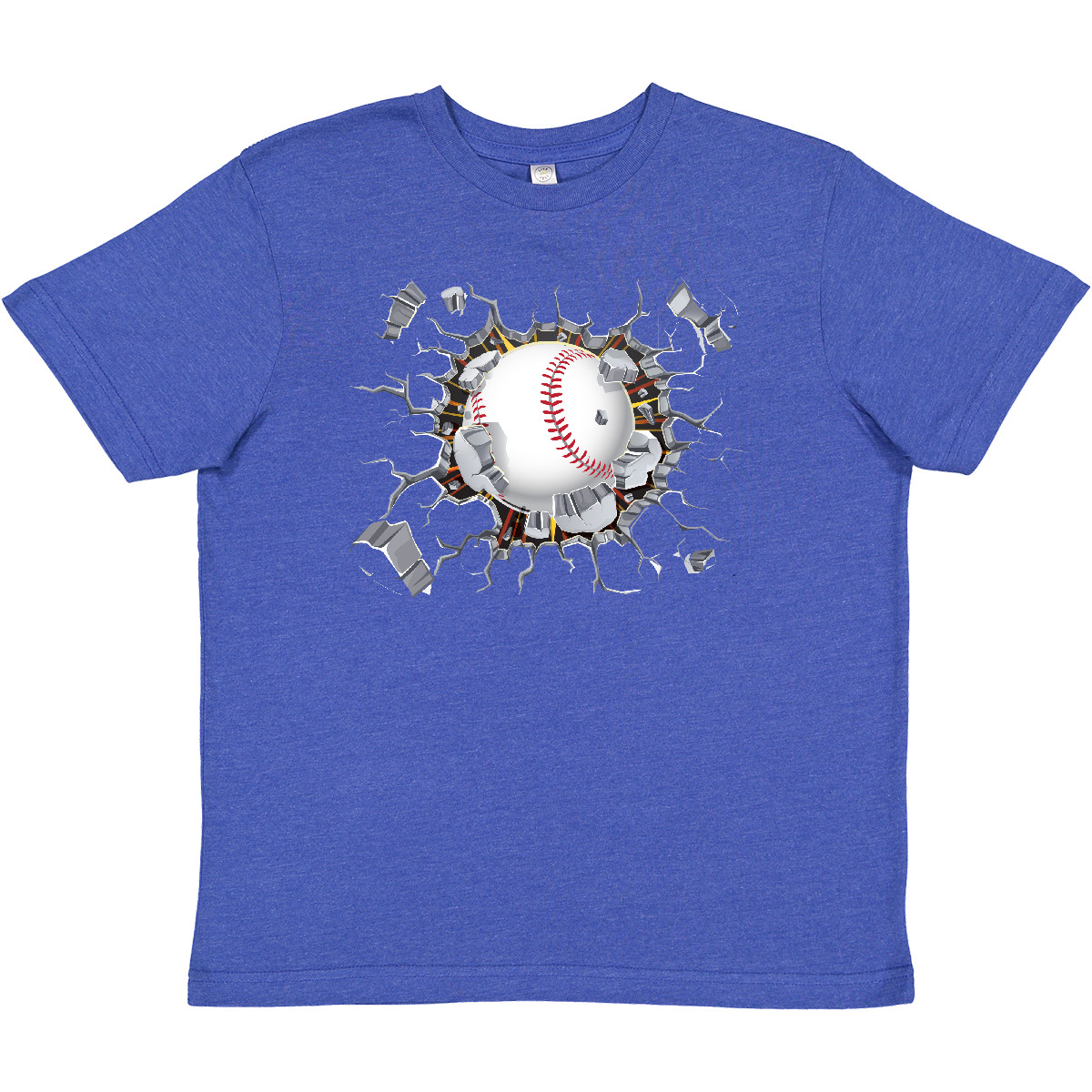 Inktastic Baseball Breakthrough Youth T-Shirt Softball Crash Sports League Ball - Picture 11 of 12