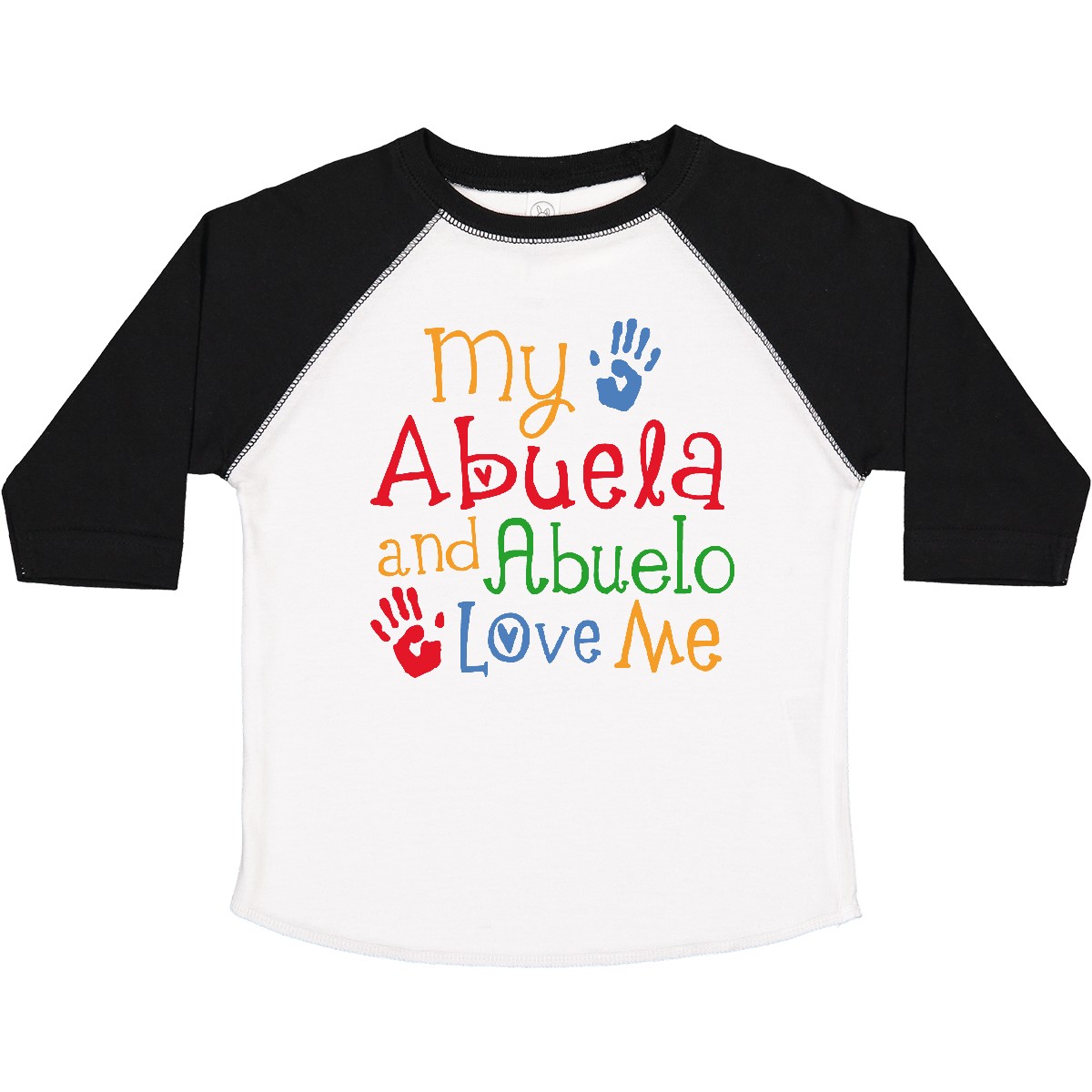 Inktastic My Abuela And Abuelo Love Me Toddler T-Shirt Cute Childs Boys Girls - Picture 11 of 11
