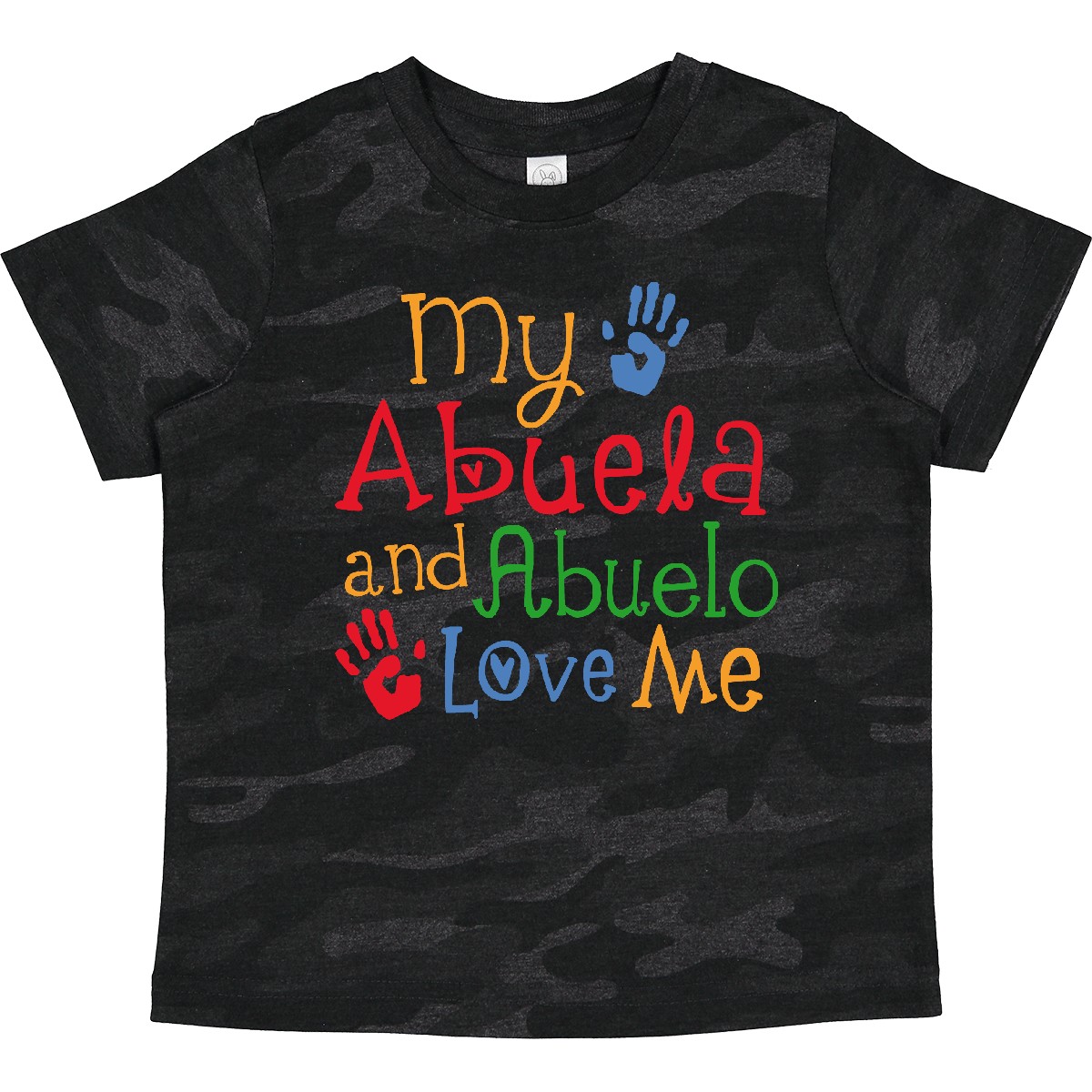 Inktastic My Abuela And Abuelo Love Me Toddler T-Shirt Cute Childs Boys Girls - Picture 9 of 11