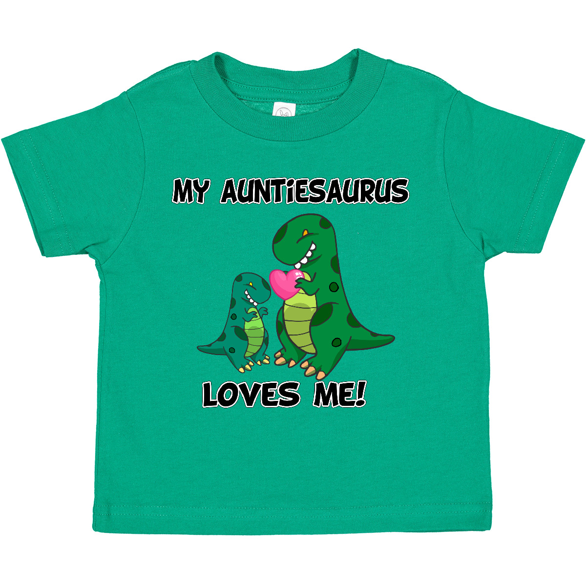 Inktastic My Auntiesaurus Loves Me Toddler T-Shirt Dinosaur Cute Aunt Child Kid - Picture 14 of 31