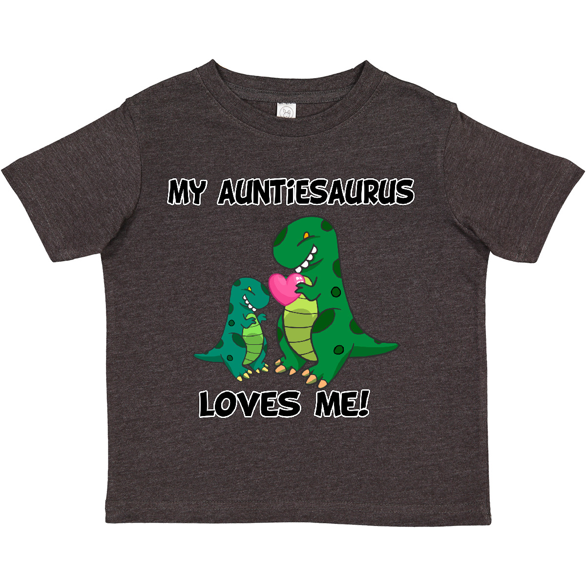 Inktastic My Auntiesaurus Loves Me Toddler T-Shirt Dinosaur Cute Aunt Child Kid - Picture 30 of 31