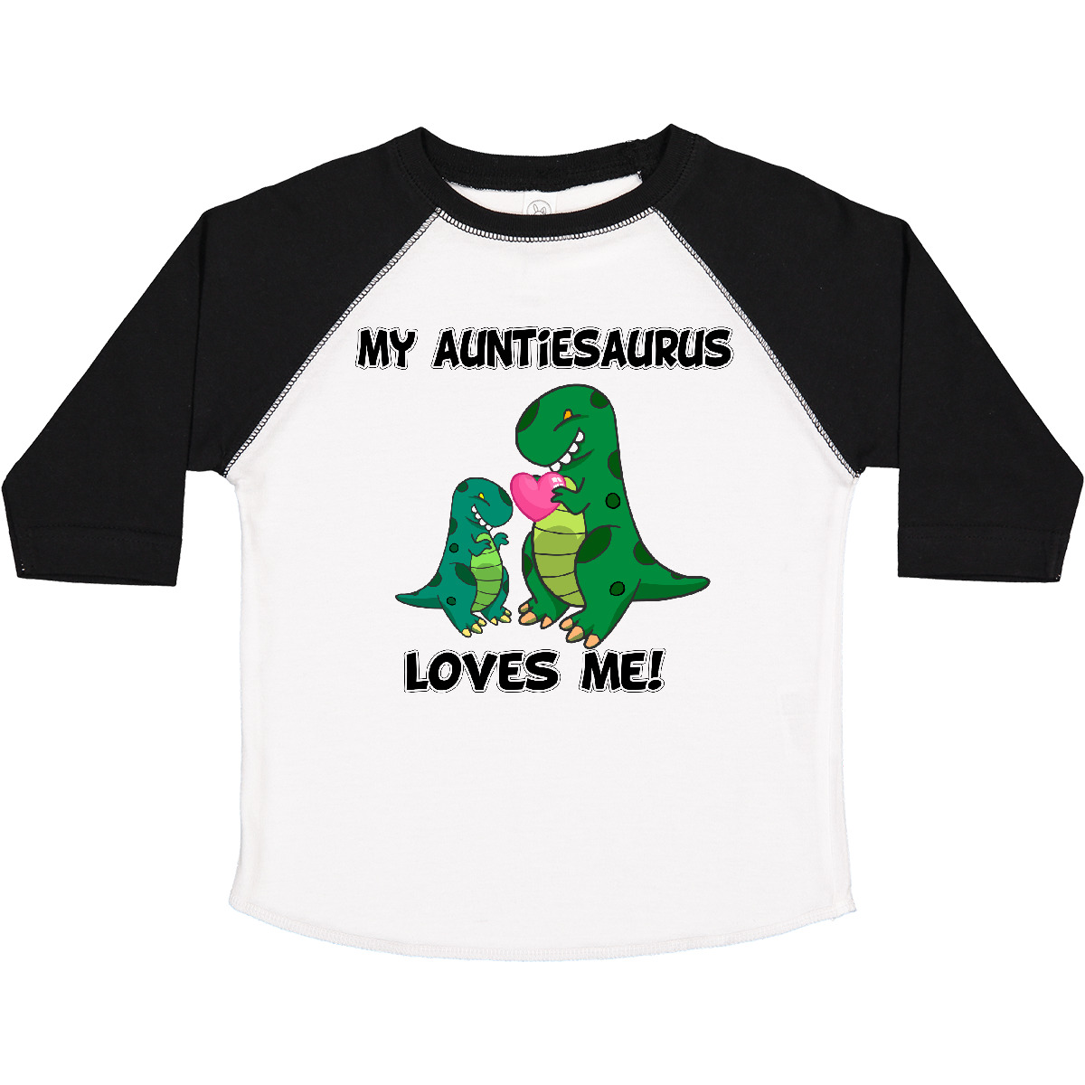 Inktastic My Auntiesaurus Loves Me Toddler T-Shirt Dinosaur Cute Aunt Child Kid - Picture 31 of 31
