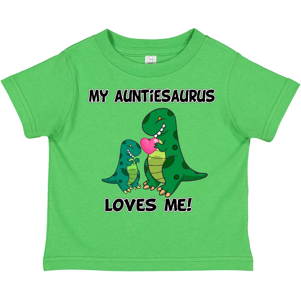 Inktastic My Auntiesaurus Loves Me Toddler T-Shirt Dinosaur Cute Aunt Child Kid - Picture 2 of 31