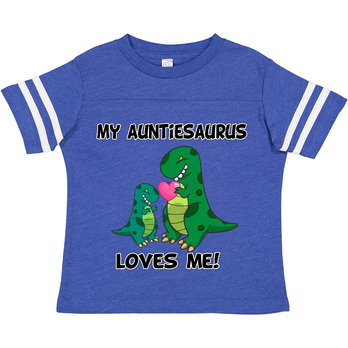 Inktastic My Auntiesaurus Loves Me Toddler T-Shirt Dinosaur Cute Aunt Child Kid - Picture 6 of 31
