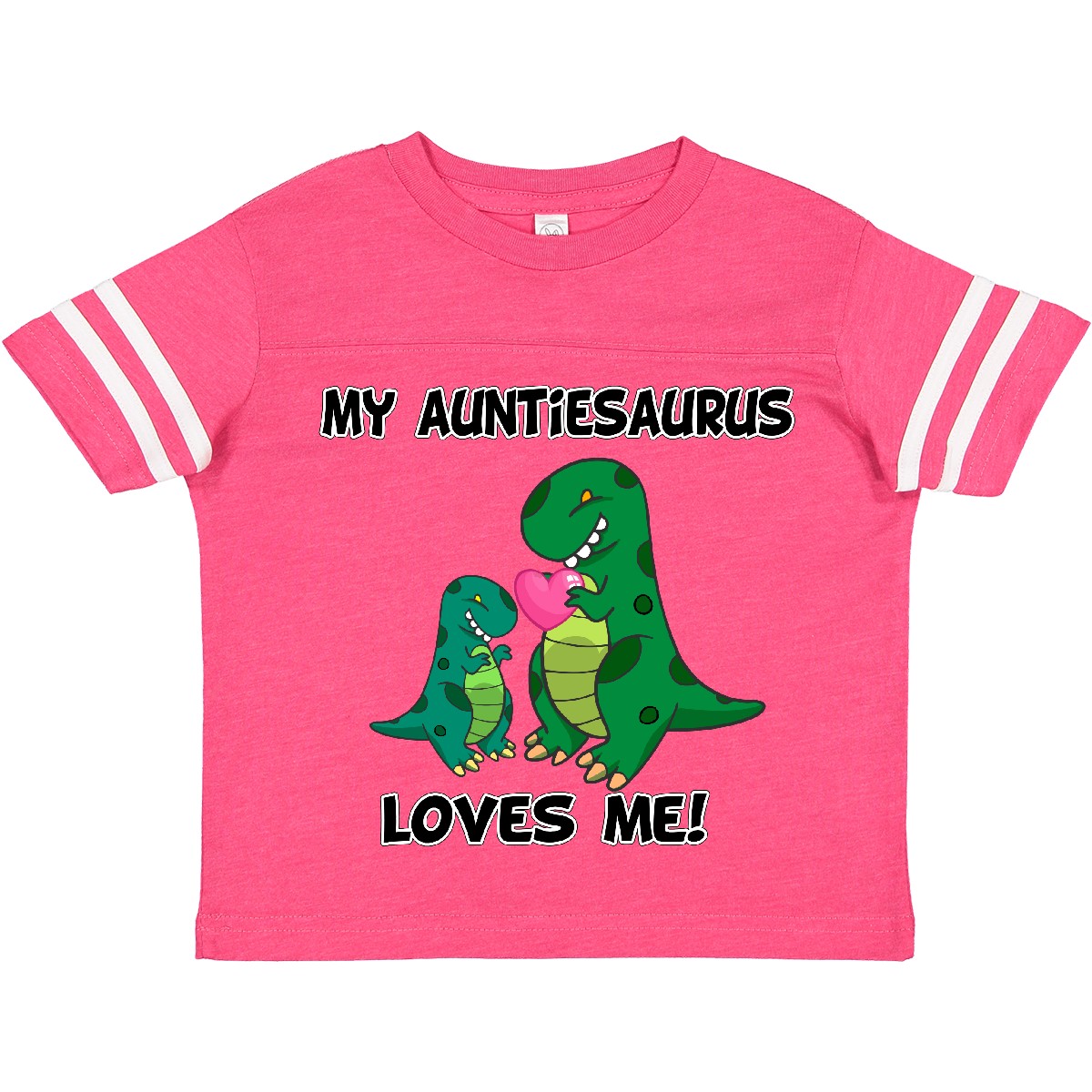 Inktastic My Auntiesaurus Loves Me Toddler T-Shirt Dinosaur Cute Aunt Child Kid - Picture 7 of 31