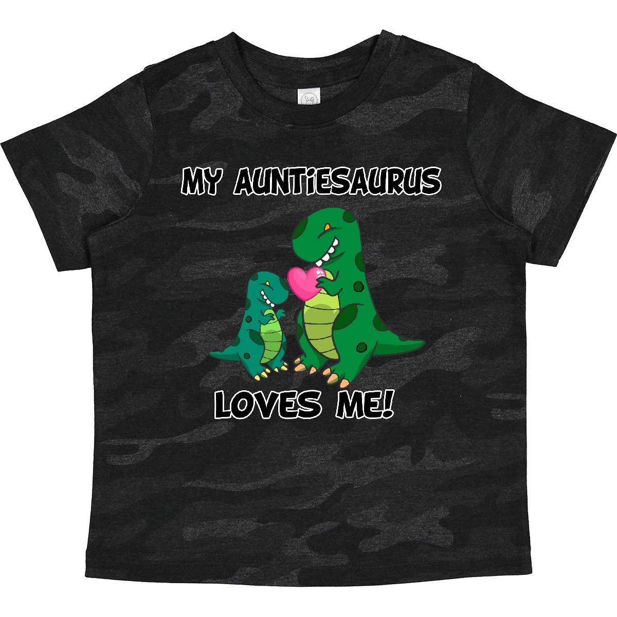 Inktastic My Auntiesaurus Loves Me Toddler T-Shirt Dinosaur Cute Aunt Child Kid - Picture 25 of 31