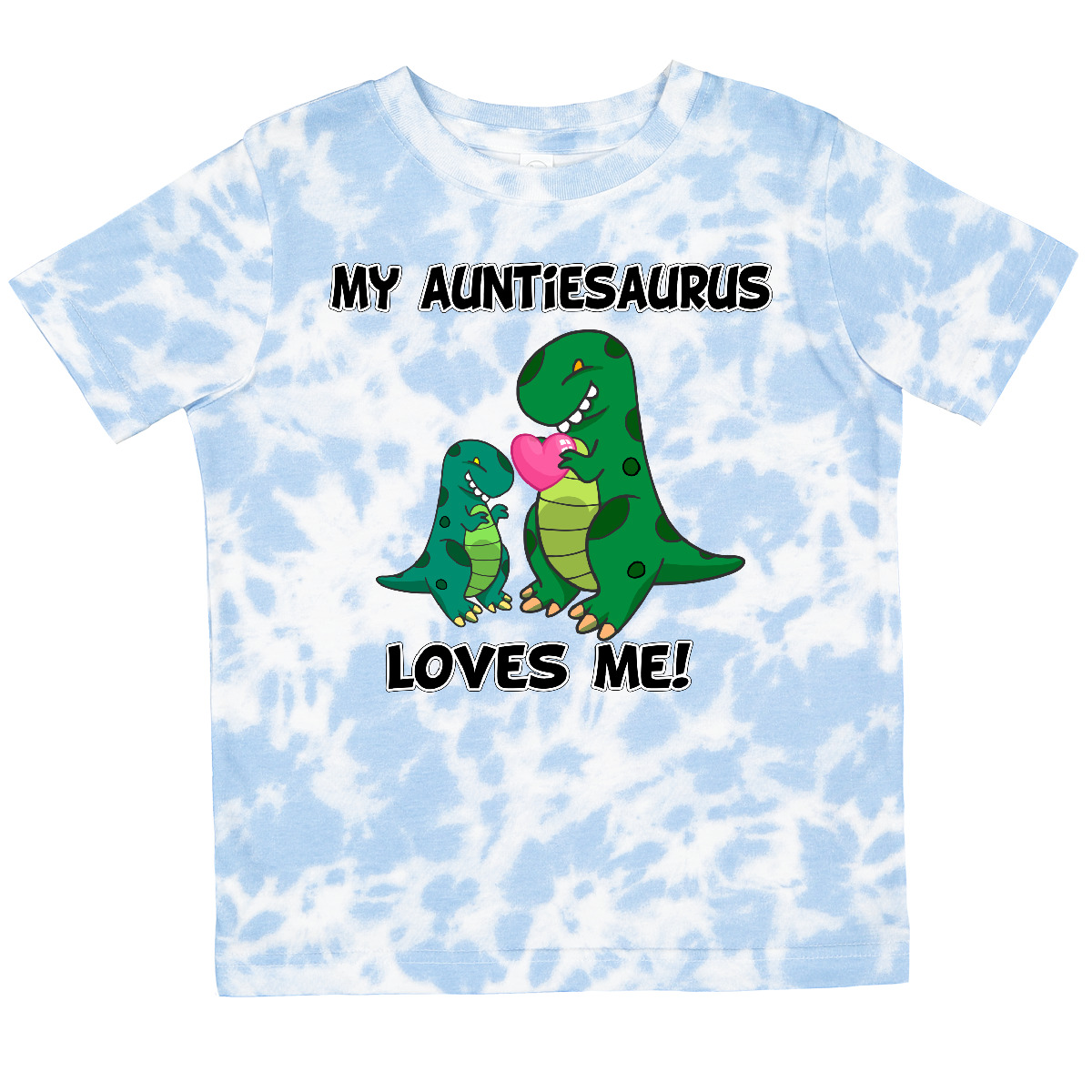 Inktastic My Auntiesaurus Loves Me Toddler T-Shirt Dinosaur Cute Aunt Child Kid - Picture 26 of 31