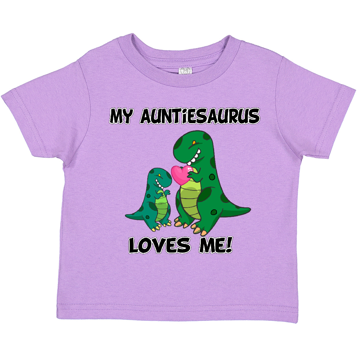 Inktastic My Auntiesaurus Loves Me Toddler T-Shirt Dinosaur Cute Aunt Child Kid - Picture 15 of 31